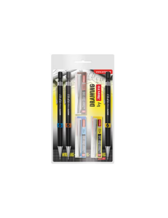 set Stylo Portemine 0.50/0.35/0.7 mm