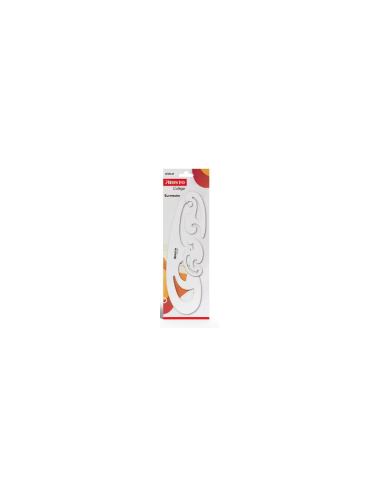 Pistolet à dessin Burmester (3 pièces), incolore