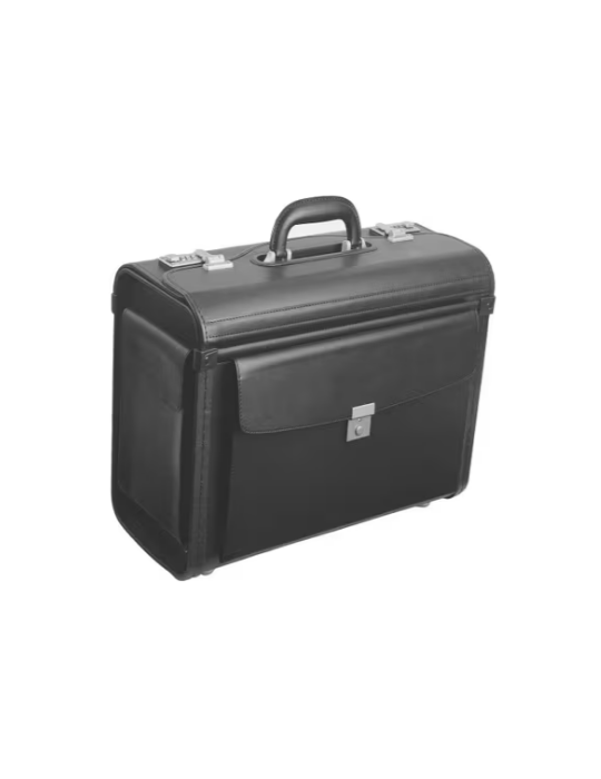 Pilot-case GENOVA Genova noir simili cuir