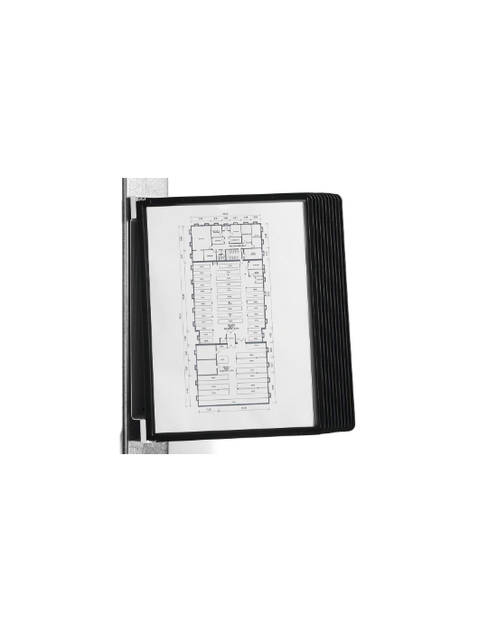 Support mural VARIO® MAGNETIC WALL 10 noir