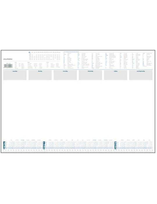 SOUS-MAINS 60X40CM 50FLS. NL