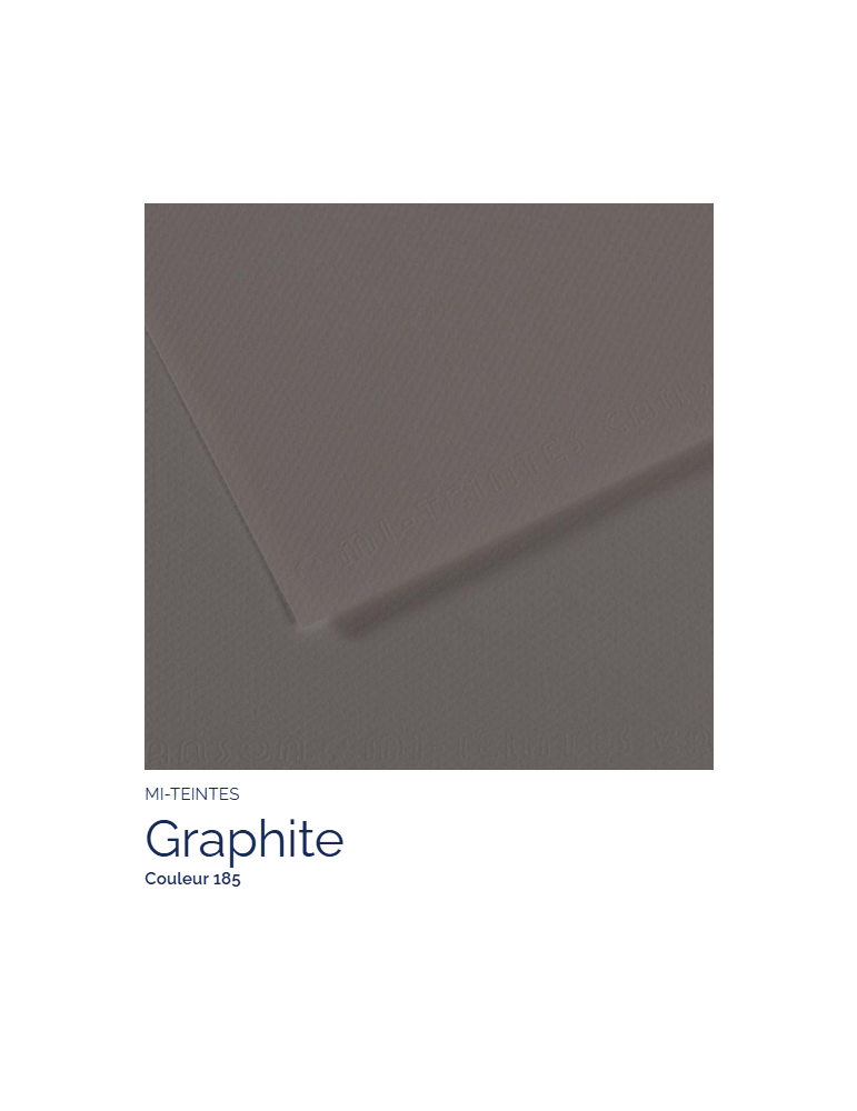FL   MI-TEINTES®  50X65 160G  GRAPHITE 185