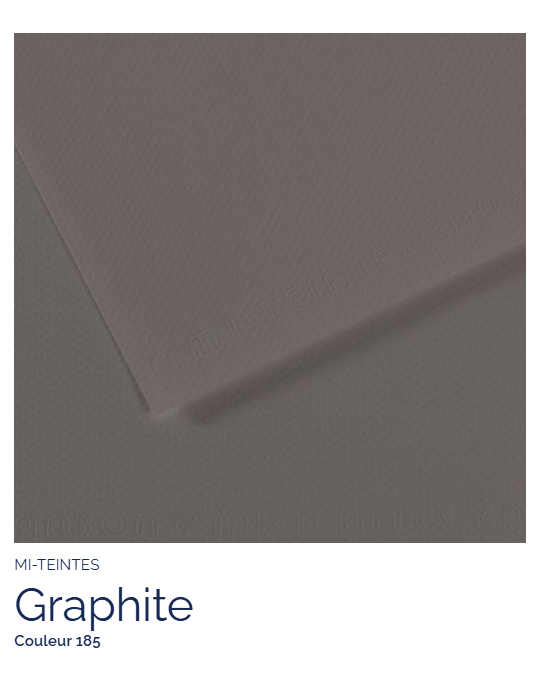 FL   MI-TEINTES®  50X65 160G  GRAPHITE 185