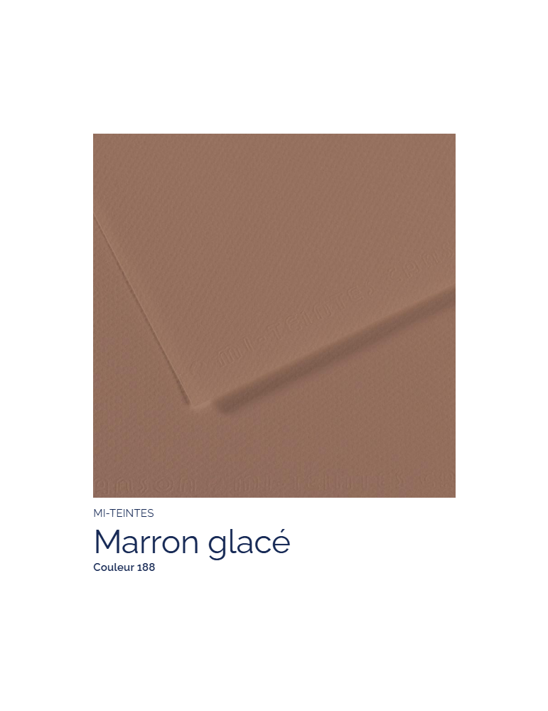 FL   MI-TEINTES®  50X65 160G  MARRON GLACE 188