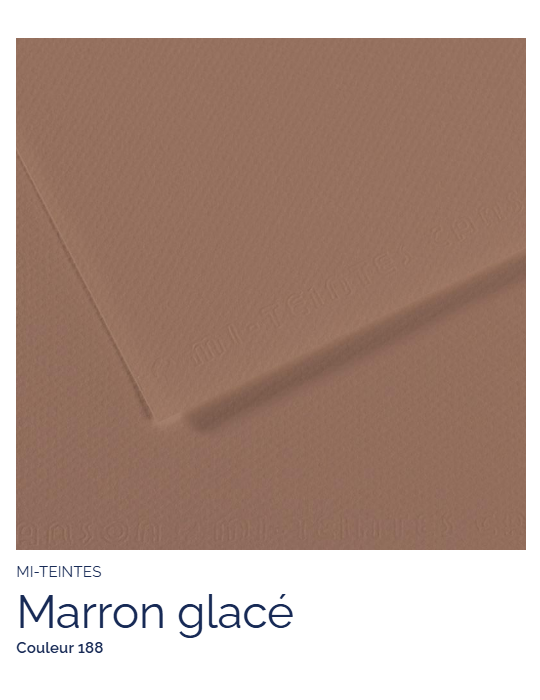 FL   MI-TEINTES®  50X65 160G  MARRON GLACE 188