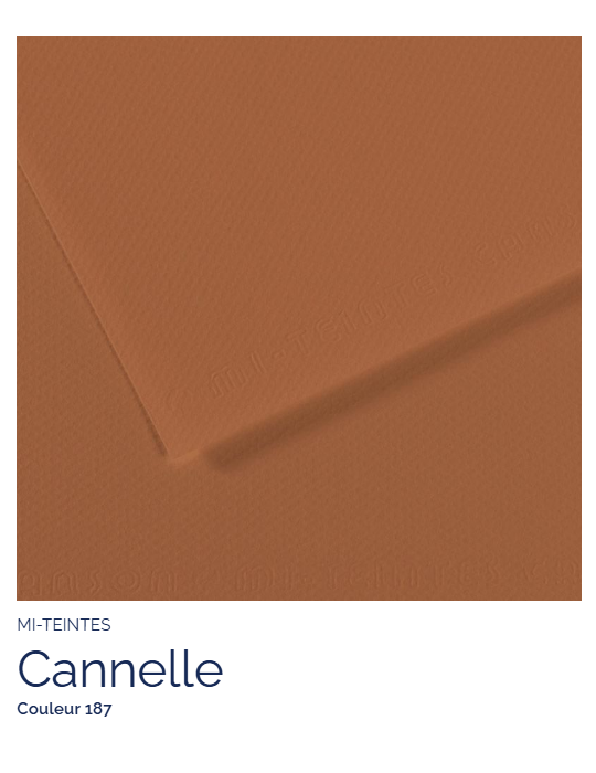 FL   MI-TEINTES®  50X65 160G  CANNELLE 187