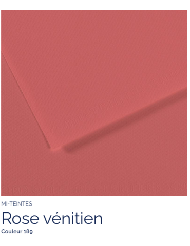 FL   MI-TEINTES®  50X65 160G  ROSE VENITIEN 189