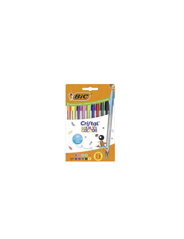 CRISTAL® MULTICOLOR  Ball Pens x10