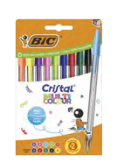 CRISTAL® MULTICOLOR  Ball Pens x10