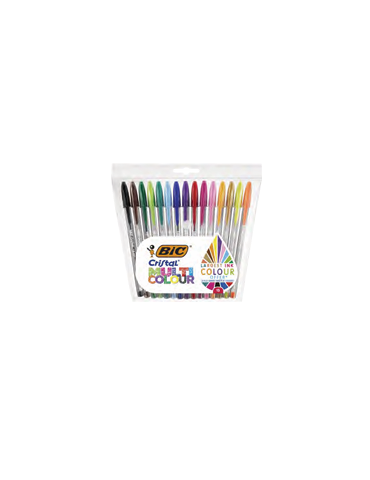 Etui 15 BIC® Cristal® Multicolour: assortie