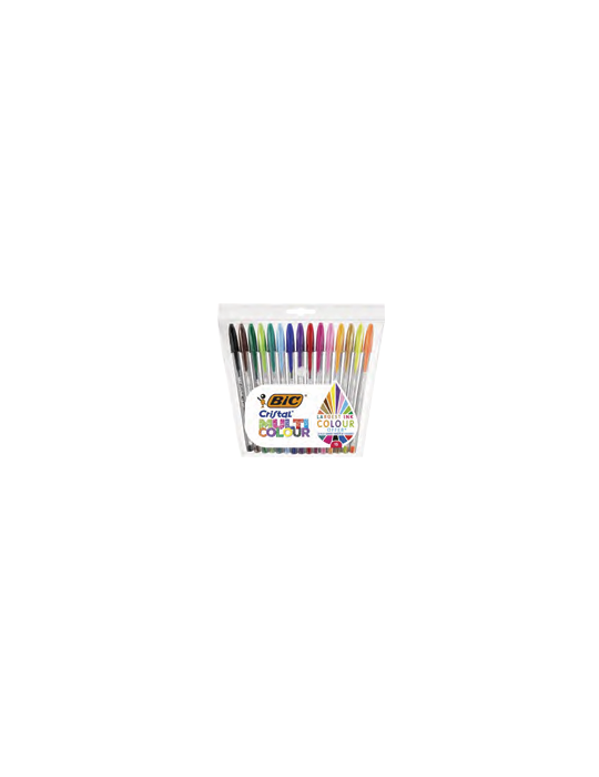 Etui 15 BIC® Cristal® Multicolour: assortie