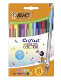 CRISTAL® MULTICOLOR  Ball Pens x20