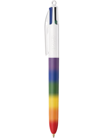 BIC 4 Colours Rainbow Vivid x1 2