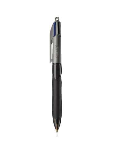 BIC 4 Colours Grip Pro x12