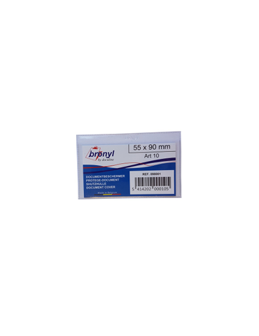 Beschermhoes N°10 Bankkaart enkel  55 X 90 mm