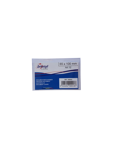 Beschermhoes N°12 Visite kaart IT 65 X 100 mm
