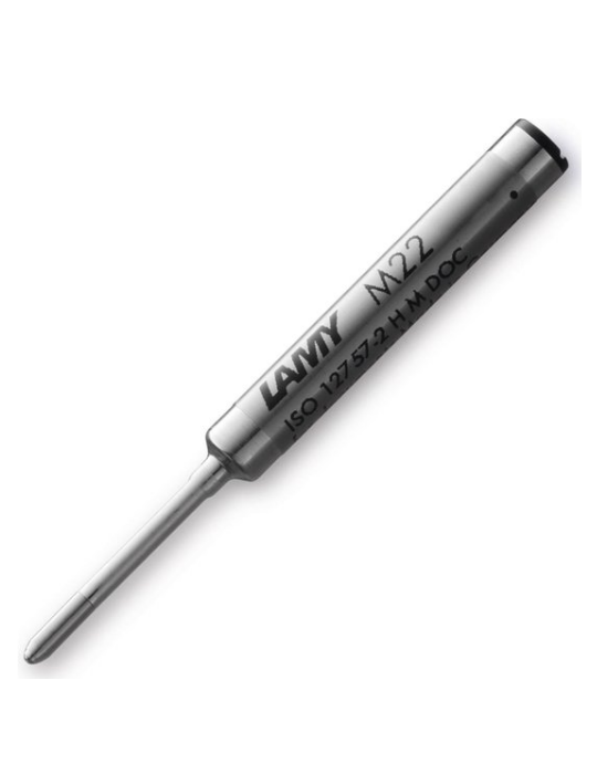 Recharge stylo bille LAMY M22 M noir