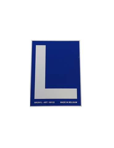 L - Rijbewijs - Elektrostatische sticker
