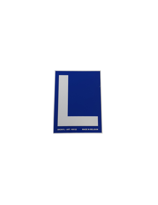 L - Rijbewijs - Elektrostatische sticker