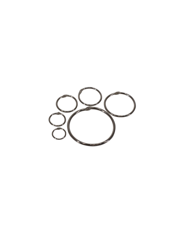 Anneaux brisés  25 mm P/100