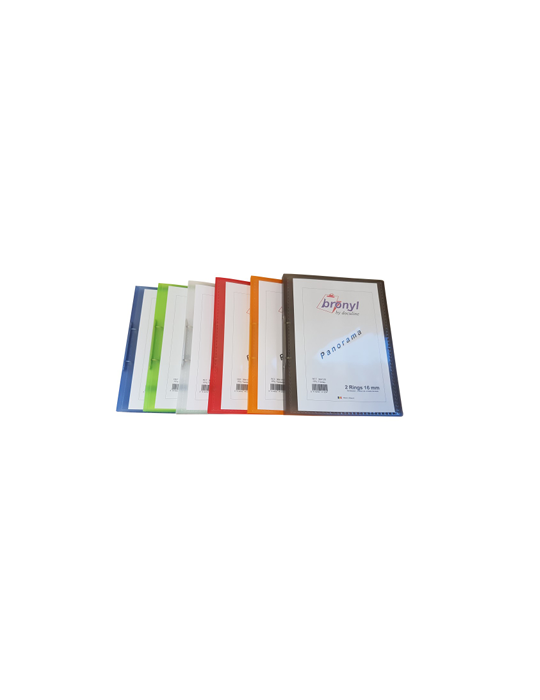 Classeur A4 Pano 2A16 PP5 Tr. Assorti