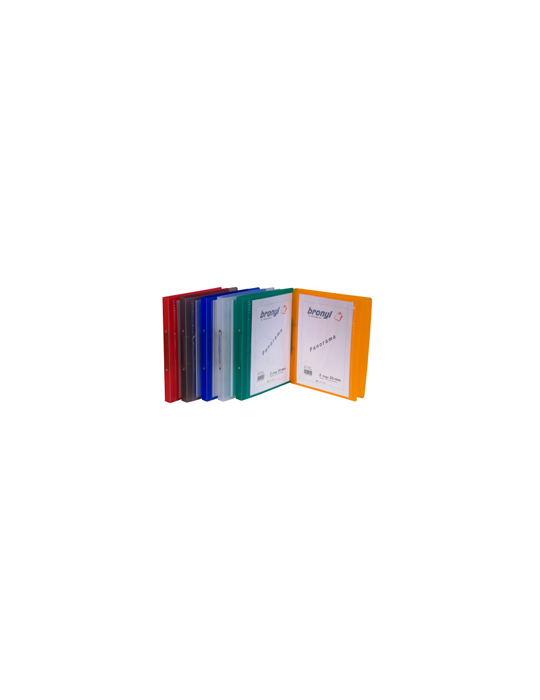 Classeur A4 Pano 2A20 PP8 Tr. Assorti