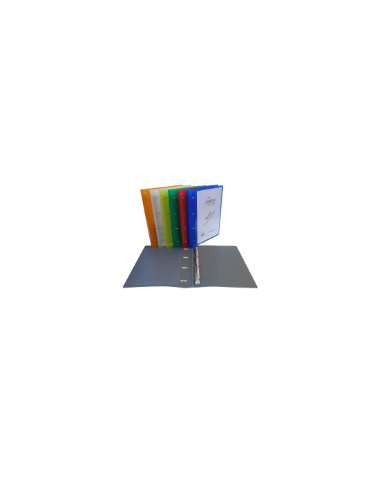 Classeur A4 Click Pano 2D16 PP8 Tr. Assorti