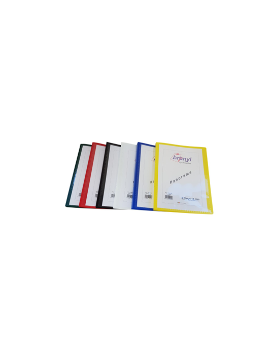 Classeur A4 Pano 2A16 PP5 Assorti