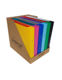 Classeur A4 2A25 PP8 Assorti