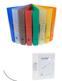 Classeur A4 Levier 45mm PP8 Tr. Assorti