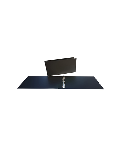 Ringmap A3 Landscape 2D35 PP12 Zwart