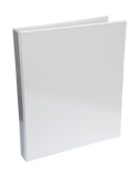 Ringmap A3 FR Personaliseerbaar 4D30 PVC Wit