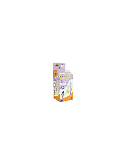 BIC M10 MOYEN COLORS pastel /50