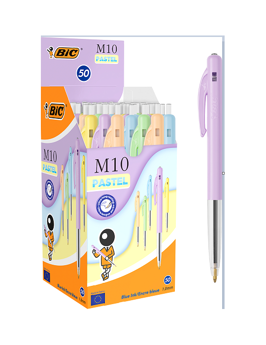 BIC M10 MOYEN COLORS pastel /50