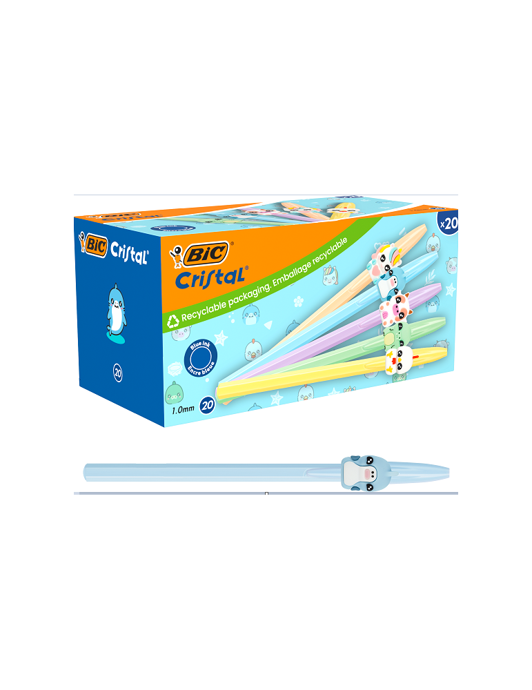 BIC CRISTAL2x BIC® Cristal Figurines Box 20