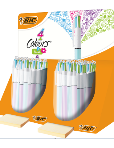 TUBO 40: BIC® 4 COLOURS® FASHION ASSORTIE