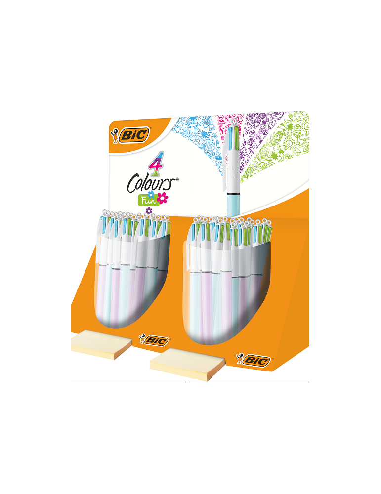 TUBO 40: BIC® 4 COLOURS® FASHION ASSORTIE