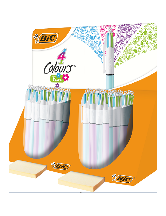 TUBO 40: BIC® 4 COLOURS® FASHION ASSORTIE