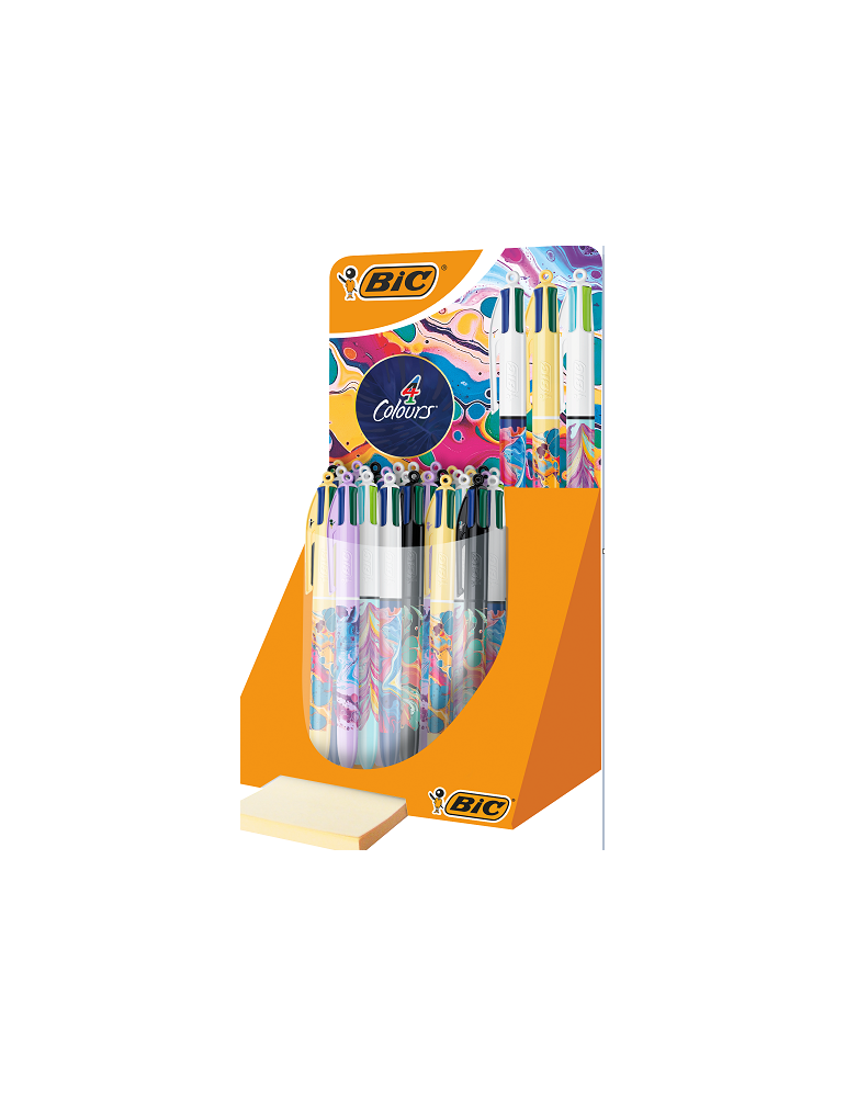 Tubo 30 BIC® 4 Colours® Decors assortie