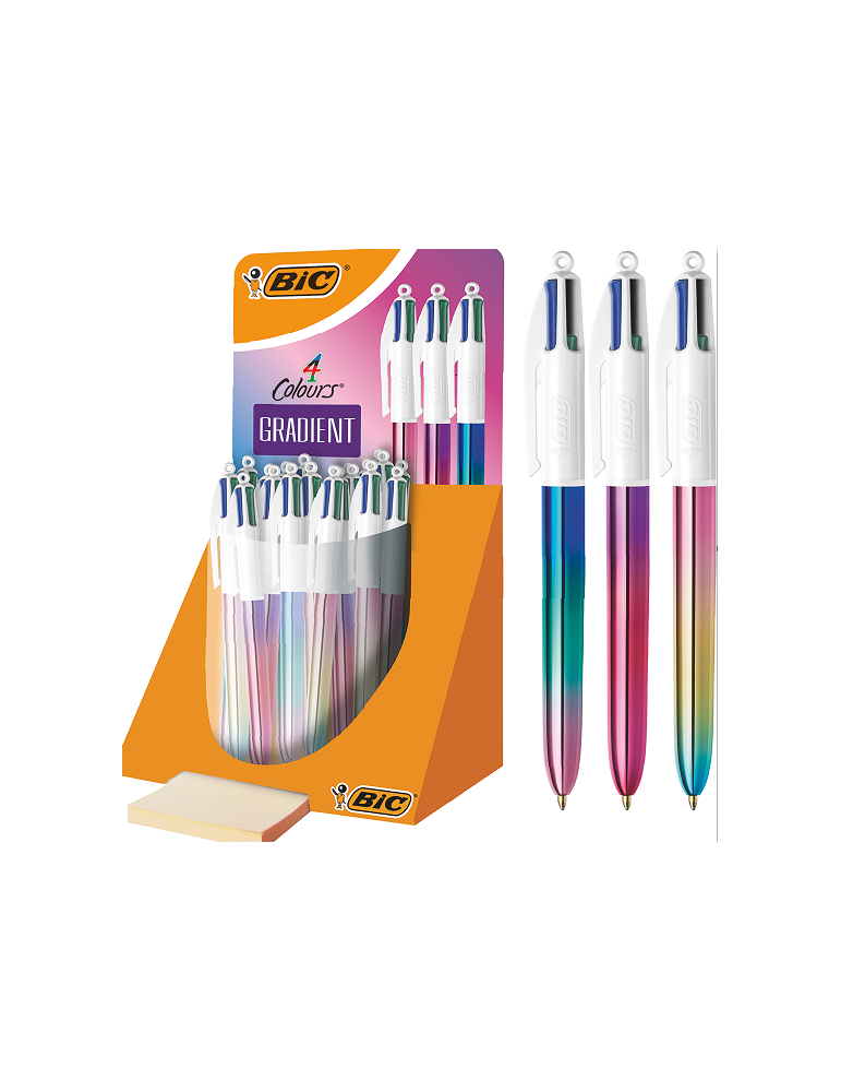 Tubo 30 BIC® 4 Colours® Gradient assortie