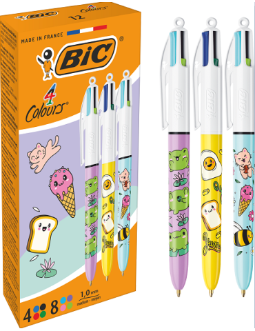 Bic 4 Colours Kawai Box12