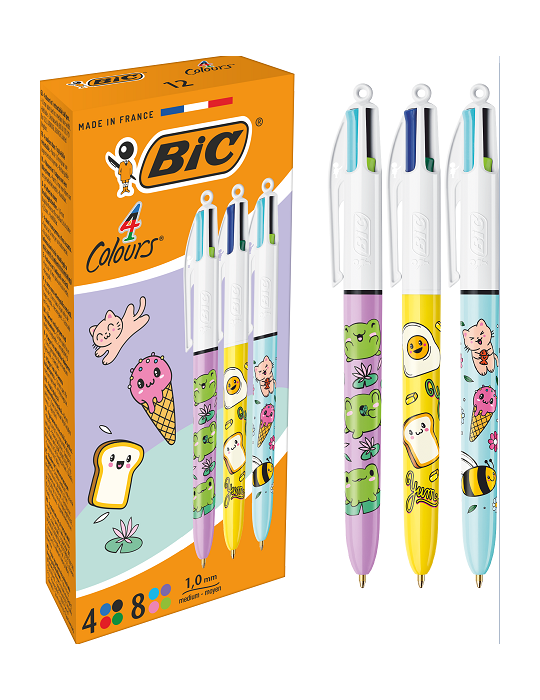 Bic 4 Colours Kawai Box12