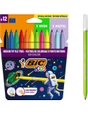 BIC® Kids Kid Couleur Cosmo Etui 12
