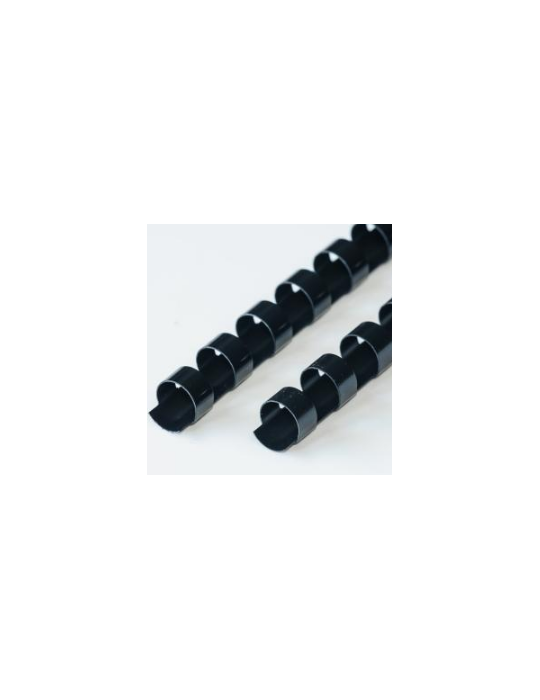 ANNEAUX PLASTIQUES 10 MM NOIR  X 100