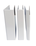 Classeur A4 Personnalisable 4D45 PVC Blanc