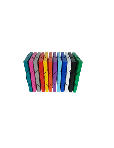Elastobox A4 - Rug 25mm - PP8 Geassorteerd