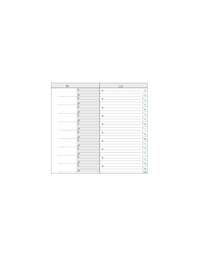 Carnet d'adresses Winner 8.6 x 15.8 cm - Couleurs assorties