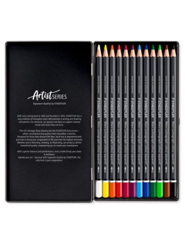 Mars Lumograph colour aquarell - set 12 kleuren 2
