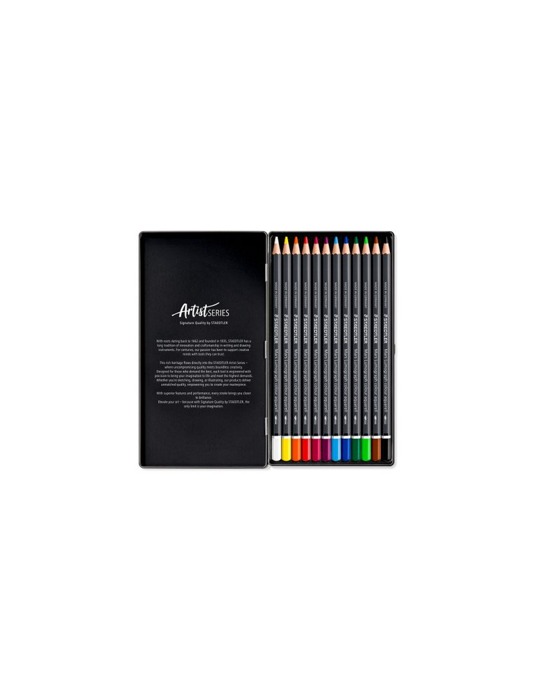 Mars Lumograph colour aquarell - set 12 kleuren