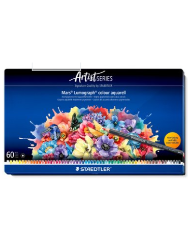 Mars Lumograph colour aquarell - set 60 couleurs